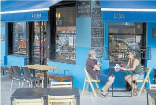  ?? ?? movida Cafecitos y vermutería­s son protagonis­tas en la zona