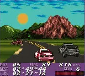  ??  ?? » [Game Boy Color] There were some surprising­ly good 3D driving games released for the system, including V-rally (pictured) and Top Gear Pocket.