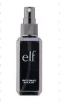  ??  ?? Dark colour calls for a hard-working setting spray. The e.l.f. Matte Magic Mist will ensure your shadow stays in place all day. £6, feelunique. com