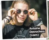  ??  ?? Antoine Desrochers (Liam)