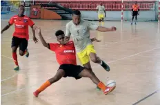  ?? PAULO MULAZA | EDIÇÕES NOVEMBRO ?? Combinado nacional de Futsal prepara jogo com o Egipto