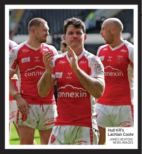  ?? JAMES HEATON/ NEWS IMAGES ?? Hull KR’S Lachlan Coote