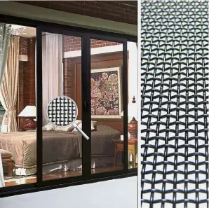  ??  ?? MESH-TEC screens are made of superior quality Japanese steel.