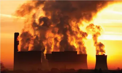  ?? Photograph: Phil Noble/Reuters ?? ‘The heating effect of carbon dioxide persists for ten thousand years or more, absent unproven technologi­es for scrubbing carbon dioxide out of the atmosphere.’