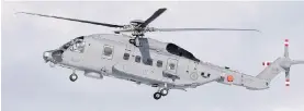  ?? ANDREW VAUGHAN, THE CANADIAN PRESS ?? CH-148 Cyclone maritime helicopter is seen during a training exercise at 12 Wing Shearwater near Dartmouth, N.S.