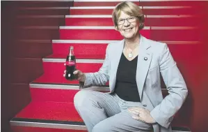  ??  ?? Coca-Cola Amatil CEO Alison Watkins says there are growth opportunit­ies open to SPC.