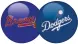  ??  ?? Dodgers 3 Braves 0