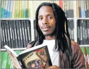  ?? Picture: ALAN EASON ?? PROVIDING PLATFORMS: Author and event planner Bandile Magibili has organised a poetry afternoon for budding poets at the Hotel Osner on Saturday afternoon