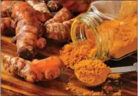  ?? PROVIDEDTO­CHINA DAILY ?? Turmeric, a spice often used in powdered form, lends a golden coloring to food, and a mellow and earthy flavor when used in small quantities.