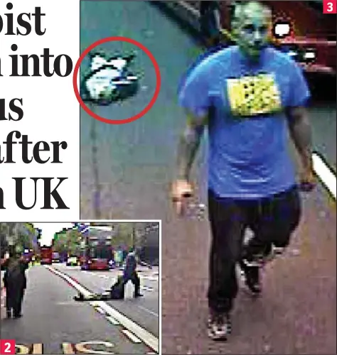  ?? ?? ...before continuing as a double decker approaches. He then dumps the battered victim, circled, and walks off 2