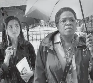  ?? Quantrell Colbert/HBO ?? Rose Byrne and Oprah Winfrey star in HBO's "The Immortal Life of Henrietta Lacks," which airs on HBO on April 22.