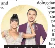  ??  ?? Janette with dancing partner Will Bayley on the BBC’s Strictly