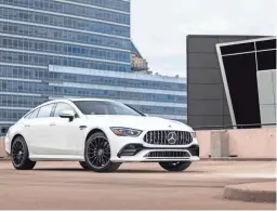  ??  ?? The 2019 Mercedes-AMG GT 53 starts at $99,995.