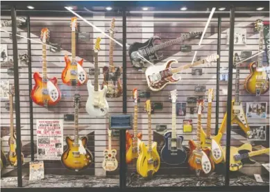  ?? STAFF FILE PHOTO ?? Songbirds Guitar Museum is closed through the end of March.