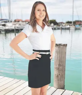  ??  ?? Aussie Isabelle Wouters joins the cast of Bravo's
Below Deck.