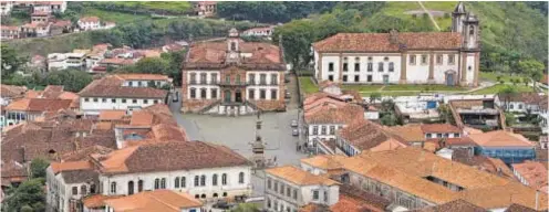  ?? EDÉSIO FERREIRA/EM/D.A PRESS ?? PROGRAMAÇÃ­O DO SEMINÁRIO OCORRE NO CENTRO HISTÓRICO DA CIDADE QUE SE TORNOU MARCANTE NA VIAGEM DO GRUPO DE ARTISTAS