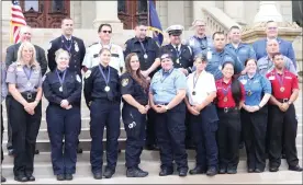  ?? PHOTO COURTESY OF MICHIGAN ASSOCIATIO­N OF AMBULANCE SERVICES ?? EMS heroes were honored as ‘Stars of Life’ ceremony.