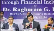  ?? PTI ?? RBI governor Raghuram Rajan in Hyderabad on Monday