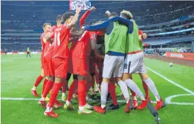  ?? Photo / Getty Images ?? Canada top the Concacaf standings after beating Mexico.