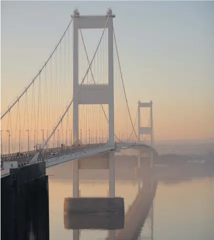  ??  ?? > The halving of tolls on the Severn Bridge next year is a very important positive message