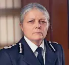  ?? ?? > Avon and Somerset Chief Constable Sarah Crew