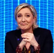 ??  ?? French politician Marine Le Pen