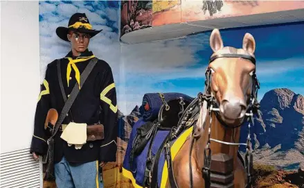  ?? Photos by Yi-Chin Lee / Staff photograph­er ?? The Buffalo Soldiers National Museum is the nation’s largest museum dedicated to the legacy of African Americans in the military and the largest private collection of African American military memorabili­a.