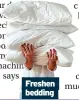  ?? ?? Freshen bedding