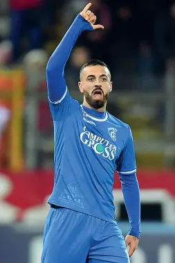  ??  ?? Francesco Caputo, 30 anni, alla prima stagione in azzurro