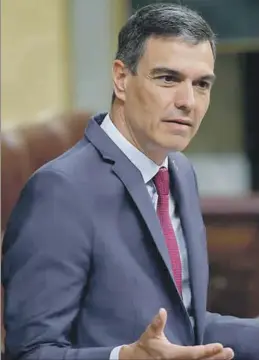  ?? EFE ?? El presidente del Gobierno, Pedro Sánchez.