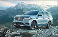  ??  ?? The all-new Lincoln Navigator sets the standard for the large