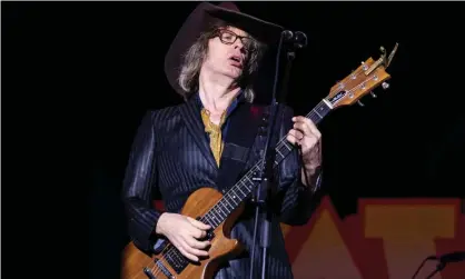  ??  ?? High-kicking energy … Mike Scott of The Waterboys. Photograph: Lorne Thomson/Redferns