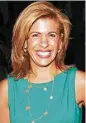  ?? Getty Image for IMG ?? The appointmen­t of Hoda Kotb marks the first time that two women will be the main hosts of NBC’s “Today.”