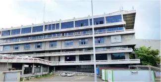  ?? ABEL UREÑA ?? Edificio donde funciona Junta Electoral ha sido objeto de constantes robos.