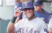  ?? ?? Adrián Beltré tuvo sus mejores temporadas con los Rangers de Texas.
