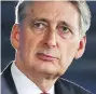  ??  ?? Philip Hammond