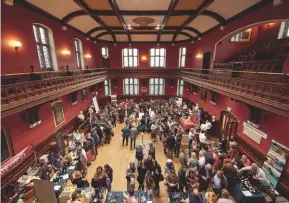  ??  ?? Above from top: the 2019 Calici di Stelle held in Montepulci­ano, Tuscany; The Oxford Wine Festival