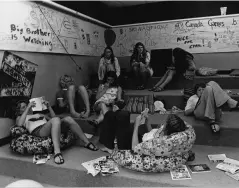  ??  ?? Bottom right: Games participan­ts lounge in the athletes village during the second Canada Summer Games at New Westminste­rBurnaby, British Columbia, 1973.