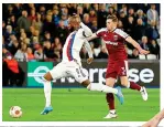  ?? ?? NOT ANOTHER OFF NIGHT… CRESSWELL SAW RED AGAINST LYON IN QUARTER-FINAL, TOO!