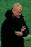  ??  ?? FIGURA. Pep Guardiola es entrenador del Manchester City. (EFE)