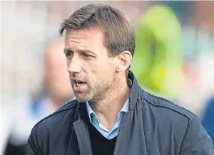  ??  ?? Neil McCann: thought his team were ‘excellent’ in the 3-2 victory over Saints at Dens Park in September.