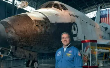  ?? Photo: Supplied ?? Nasa Astronaut Don Thomas will give a public talk in Grahamstow­n (Makhanda) on 26 September.