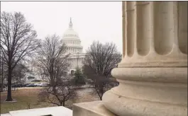  ?? Associated Press ?? At the Capitol in Washington, Tuesday, Jan. 26.