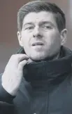  ??  ?? 0 Steven Gerrard: Lessons.