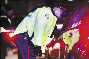  ?? DARREN CALABRESE/FILES ?? Police have heard every excuse about impaired driving and are adept at spotting liars, writes Lorraine Sommerfeld.