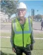  ?? ?? COMMUNITY SPIRIT: For George resident Donald Wilkin it was a case of all hands on deck