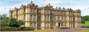  ?? ?? Lord Bath’s fabulous family seat: Longleat, which boasts 128 rooms