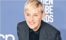  ?? /ARCHIVO ?? Ellen DeGeneres tiene un programa muy popular.