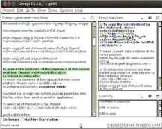  ??  ?? Figure 1: OmegaT for translatin­g documents