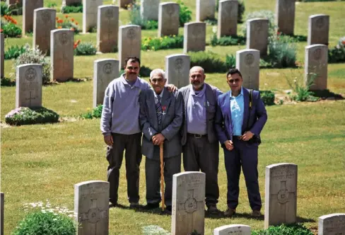  ?? Photograph by Wissam Nassar ?? The Jaradah family, ( from left) Muhammad, Ibrahim Sr, Essam and Ibrahim Jr.